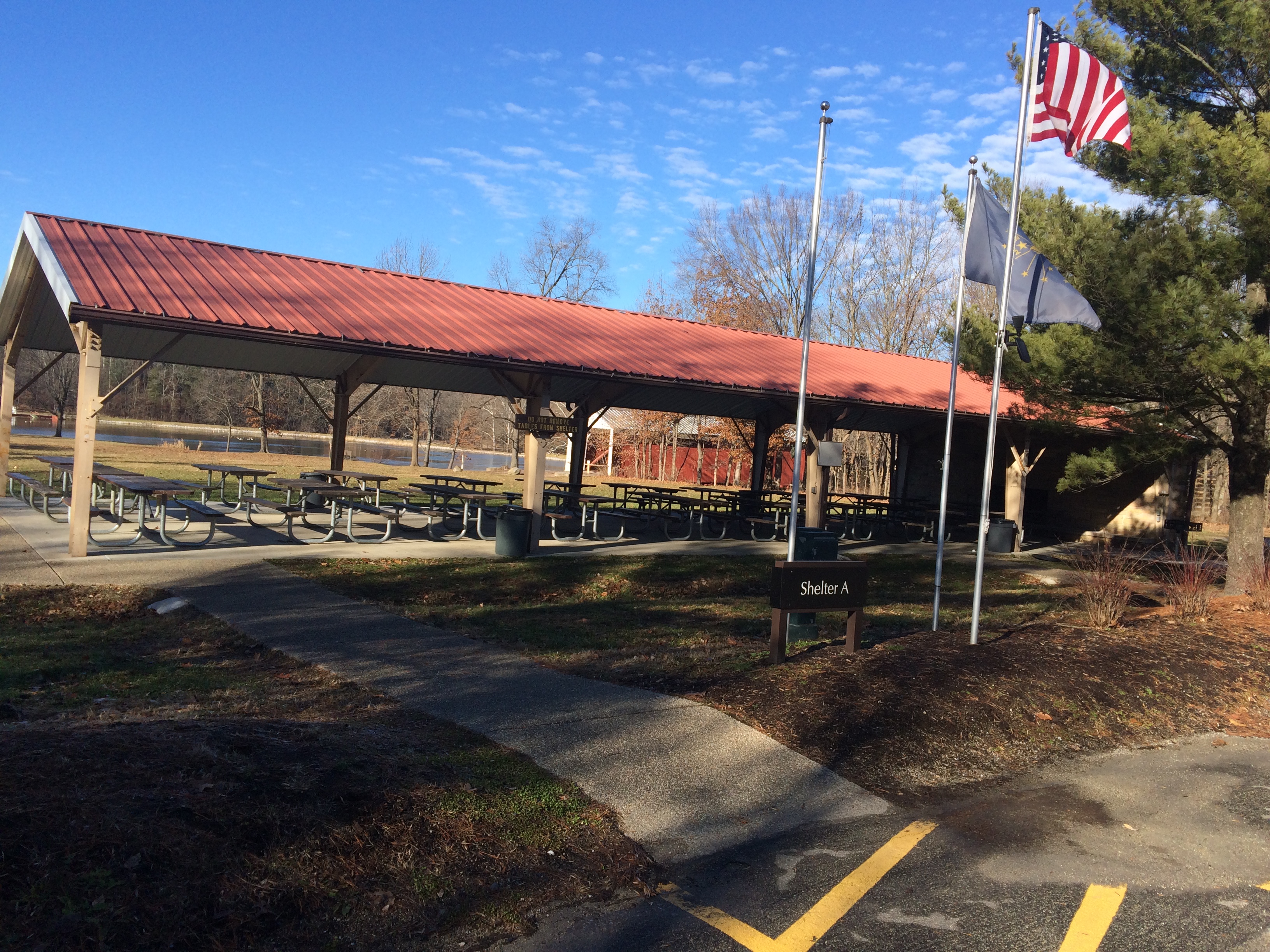 Fowler Park Shelter A Rental